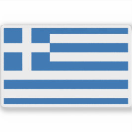 Vlag van Griekenland Sticker