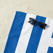 Vlag van Griekenland Strandlaken (In situ)