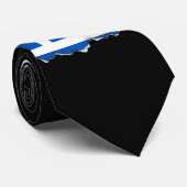 Vlag van Griekenland Stropdas (Opgerold)