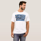 Vlag van Griekenland T-shirt (Voorkant volledig)