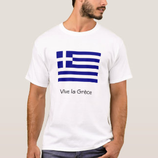 Vlag van Griekenland T-shirt