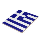 Vlag van Griekenland Tegeltje (Zijkant)