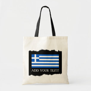 Vlag van Griekenland Tote Bag