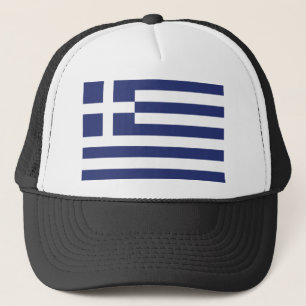 Vlag van Griekenland Trucker Pet