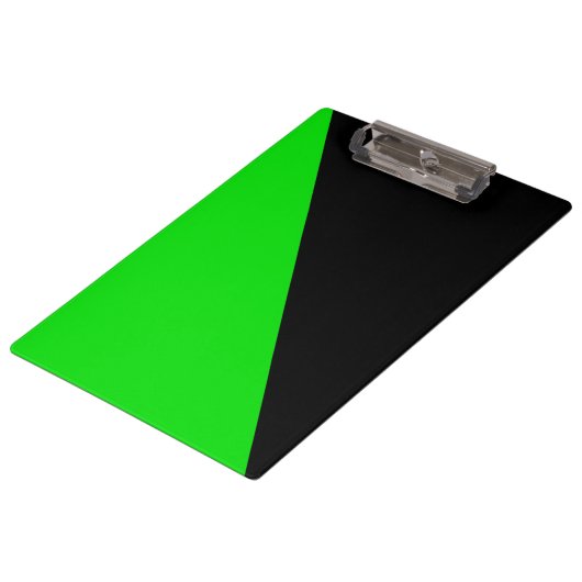 Vlag van groen anarchisme klembord (Gekanteld)