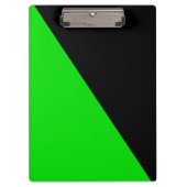 Vlag van groen anarchisme klembord (Voorkant)