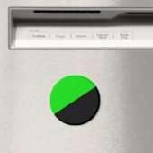 Vlag van groen anarchisme magneet (Insitu (Vaatwasser))