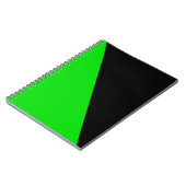 Vlag van groen anarchisme notitieboek (Linkerzijde)