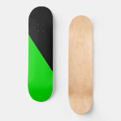 Vlag van groen anarchisme persoonlijk skateboard (Voorkant)