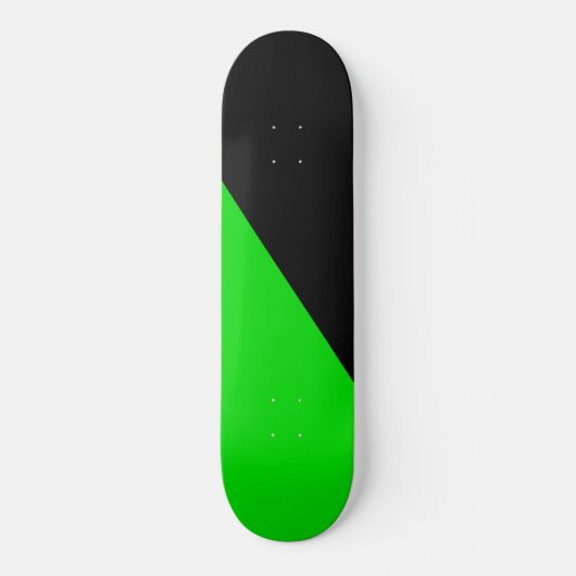 Vlag van groen anarchisme persoonlijk skateboard (Voorkant)