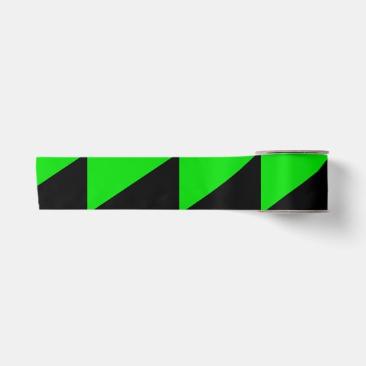 Vlag van groen anarchisme satijnen lint (Voorkant)