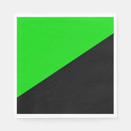 Vlag van groen anarchisme servet (Voorkant)