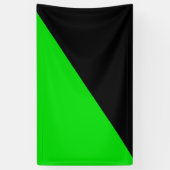 Vlag van groen anarchisme spandoek (Verticaal)