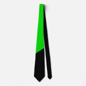 Vlag van groen anarchisme stropdas (Voorkant)