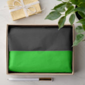 Vlag van groen anarchisme tissuepapier (Geschenk)