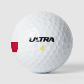 Vlag van Groenland Golfballen (Logo)
