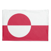 Vlag van Groenland Kussensloop (Achterkant)