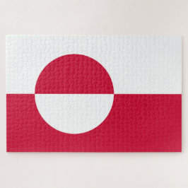 Vlag van Groenland Legpuzzel