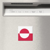 Vlag van Groenland Magneet (Insitu (Vaatwasser))