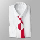 Vlag van Groenland Stropdas (Gebonden)