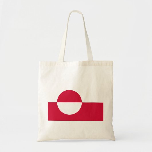 Vlag van Groenland Tote Bag (Voorkant)