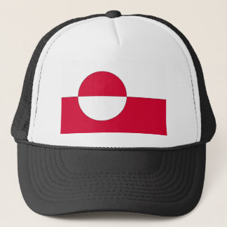 Vlag van Groenland Trucker Pet