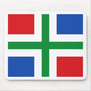 Vlag van Groningen (provincie) Muismat
