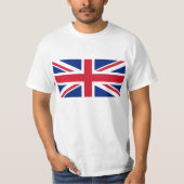 Vlag van Groot-Brittannië T Shirt (Voorkant)