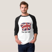 vlag van Groot-Brittannië T-shirt (Voorkant volledig)