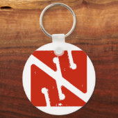 vlag van grot sleutelhanger (Voorkant)