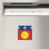 Vlag van Guadeloupe Magneet (Insitu (Vaatwasser))