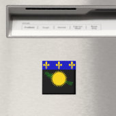 Vlag van Guadeloupe Magneet (Insitu (Vaatwasser))