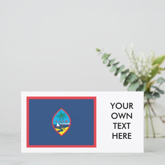 Vlag van Guam (Staand voorkant)