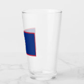 Vlag van Guam Glas (Links)