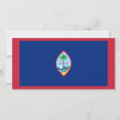 Vlag van Guam Kaart (Voorkant)