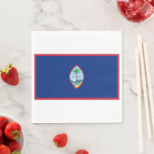 Vlag van Guam Servet (Insitu)