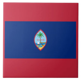 Vlag van Guam Tegeltje