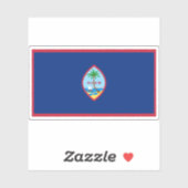Vlag van Guam, Verenigde Staten Sticker (Vel)