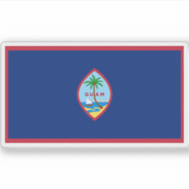 Vlag van Guam, Verenigde Staten Sticker