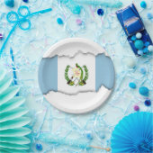 Vlag van Guatamala Papieren Bordje (Feest)