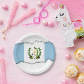 Vlag van Guatamala Papieren Bordje (Feest)