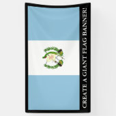 Vlag van Guatamala Spandoek (Verticaal)