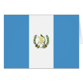 Vlag van Guatemala (Voorkant Horizontaal)