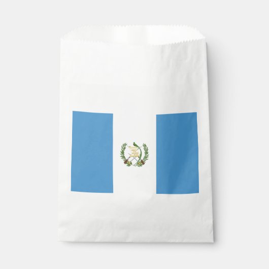 Vlag van Guatemala Bedankzakje (Voorkant)