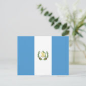 Vlag van Guatemala Briefkaart (Staand voorkant)