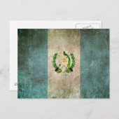  vlag van Guatemala Briefkaart (Voorkant / Achterkant)