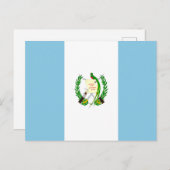 Vlag van Guatemala Briefkaart (Voorkant / Achterkant)