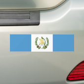 Vlag van Guatemala Bumpersticker (Op auto)