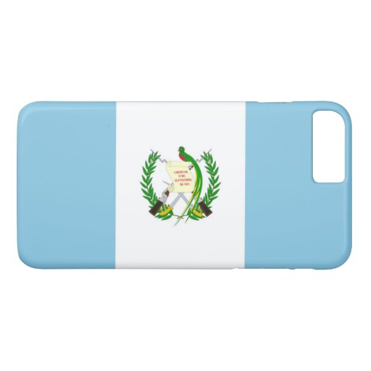Vlag van Guatemala Case-Mate iPhone Case (Achterkant (Horizontaal))