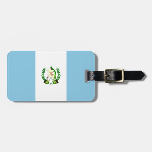 Vlag van Guatemala Easy ID Personal Bagagelabel (Voorkant horizontaal)